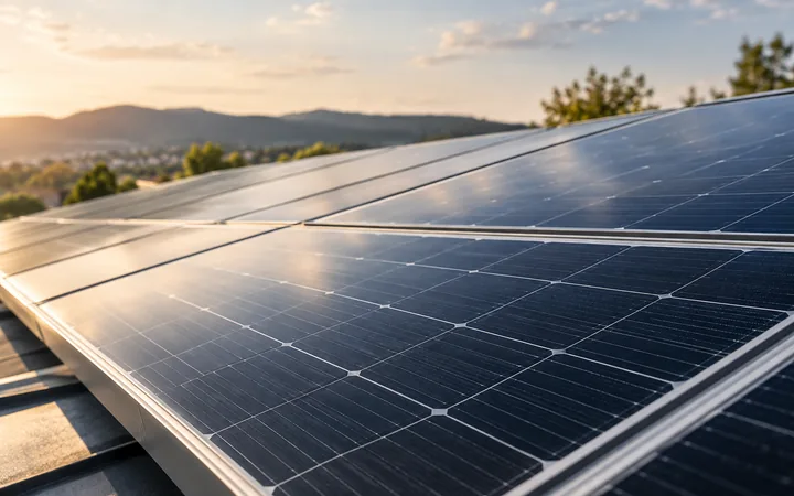 Struktura a povrch fotovoltaických článků